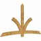 Ekena Millwork Davenport Rough Sawn Timber Gable Bracket, Western Red Cedar, 108"W x 58"H x 2"D x 6"F, 13/12 Pitch GBW108X58X0206DAV00RWR - alternate 3